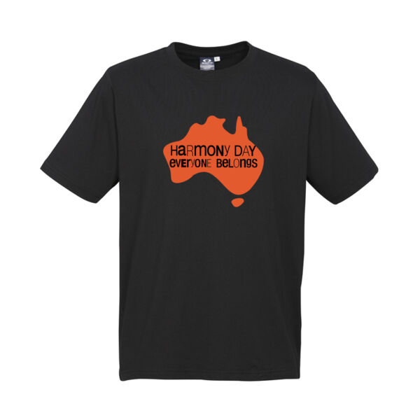 Kids Harmony Day Australia on Black T-Shirt Thumbnail