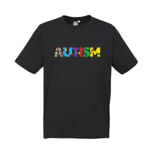 Kids Autism Day T-Shirt Black Thumbnail