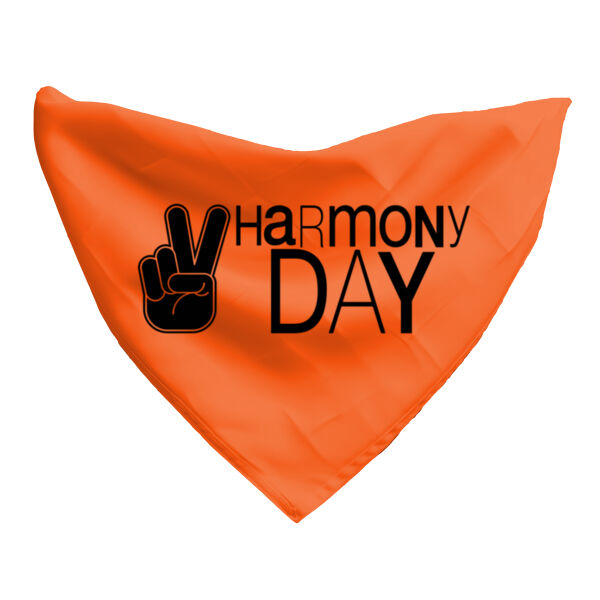 Harmony Day Orange Bandana Peace Thumbnail