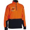 Bisley Hi Vis Fleece 1/4 Zip Pullover Thumbnail